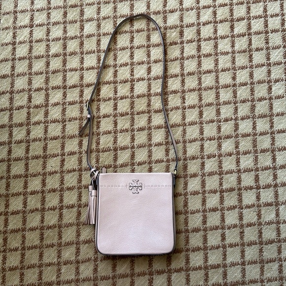 Tory Burch McGraw Leather Crossbody - Picture 3 of 11